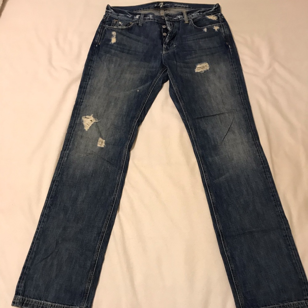 Seven For All Mankind Jeans size 33. Standard fit.